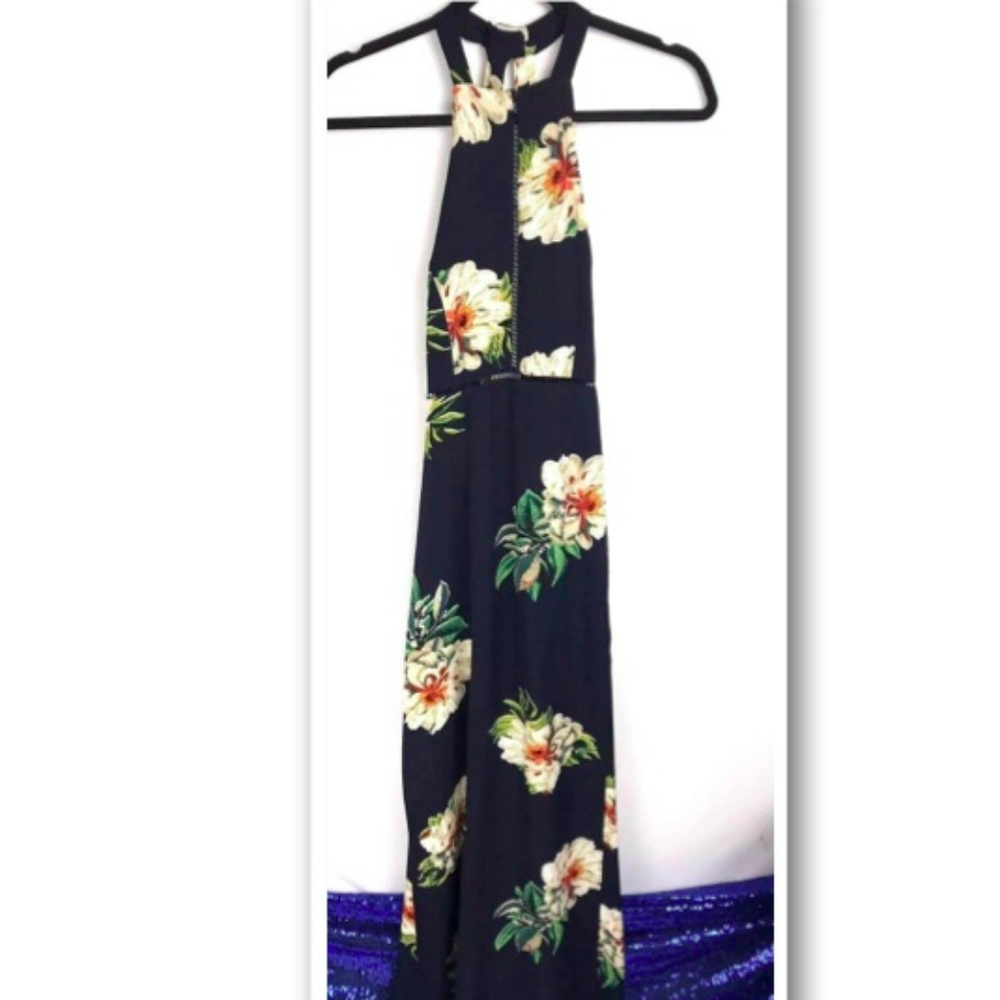 NLW Small S Floral Print Ladder Floral Ladder MAXI